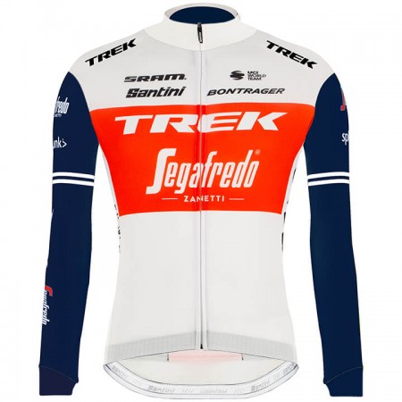 Maillot vélo 2020 Trek-Segafredo Manches Longues N001